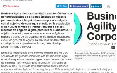 Finanzas.com: BAC presenta el primer BACómetro sobre adopción Agile en España